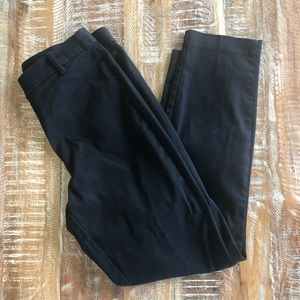 H&M black straight  skinny leg ankle length pants